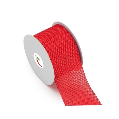 DECO JUTA CM5X10MT RED